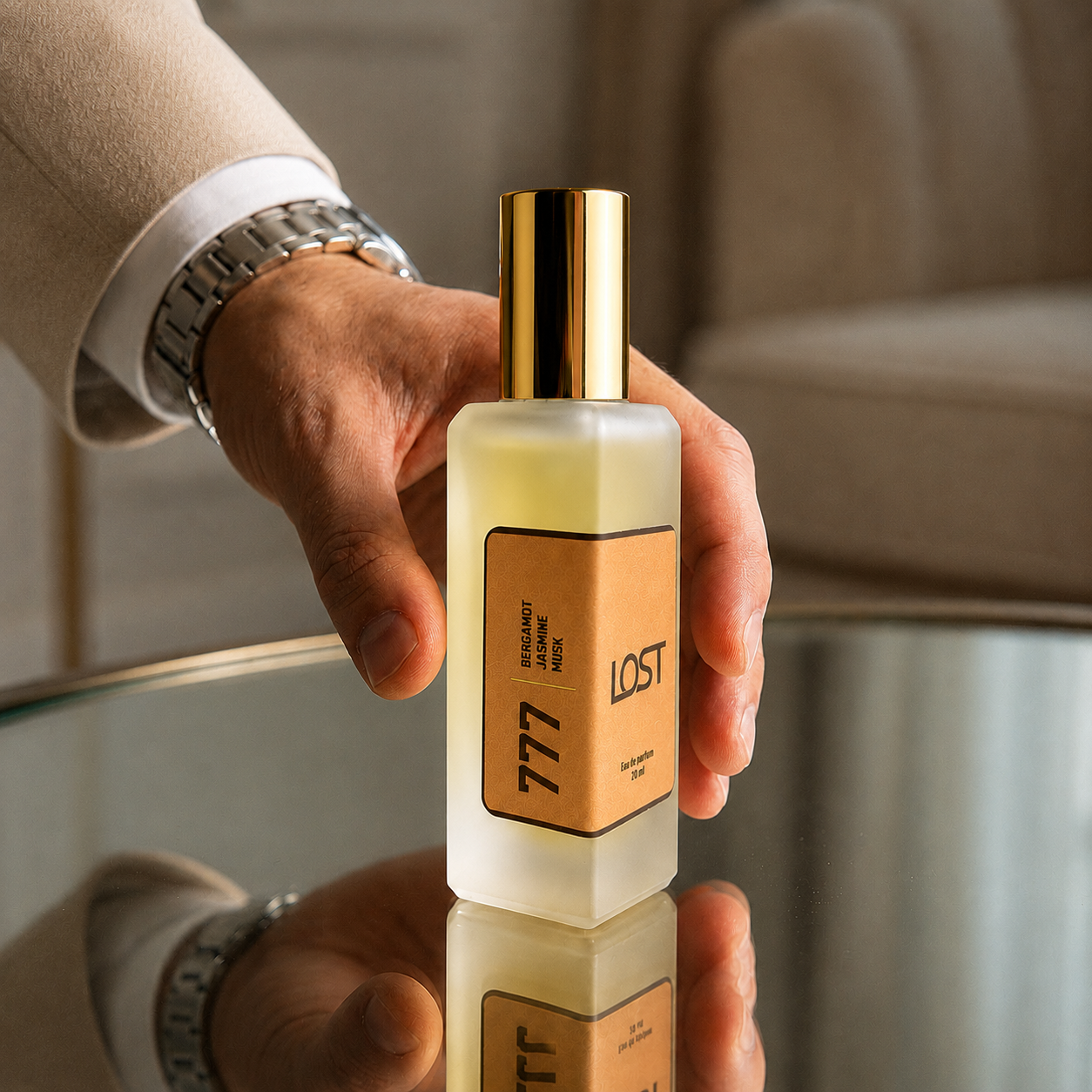 2 777 with men hand - Lost-Naturals